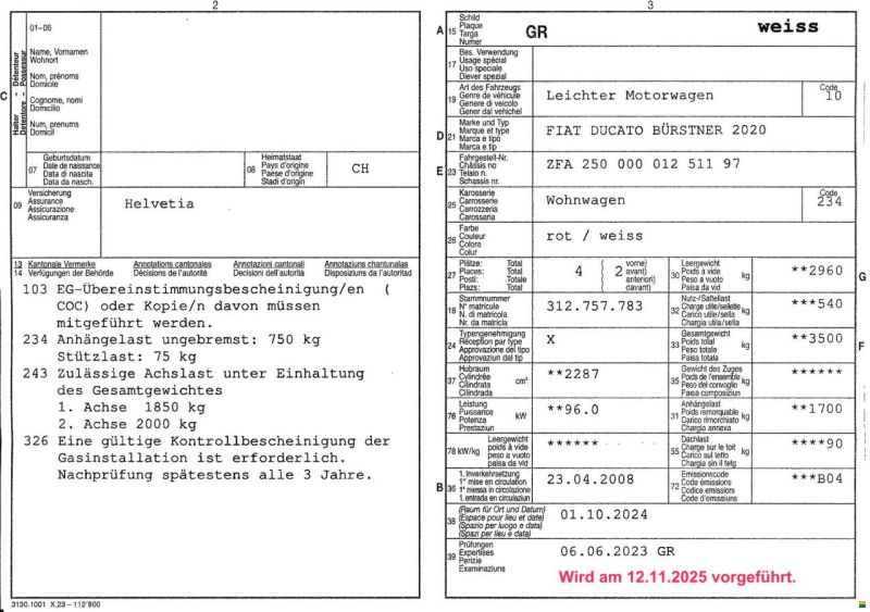 Bürstner Marano t645