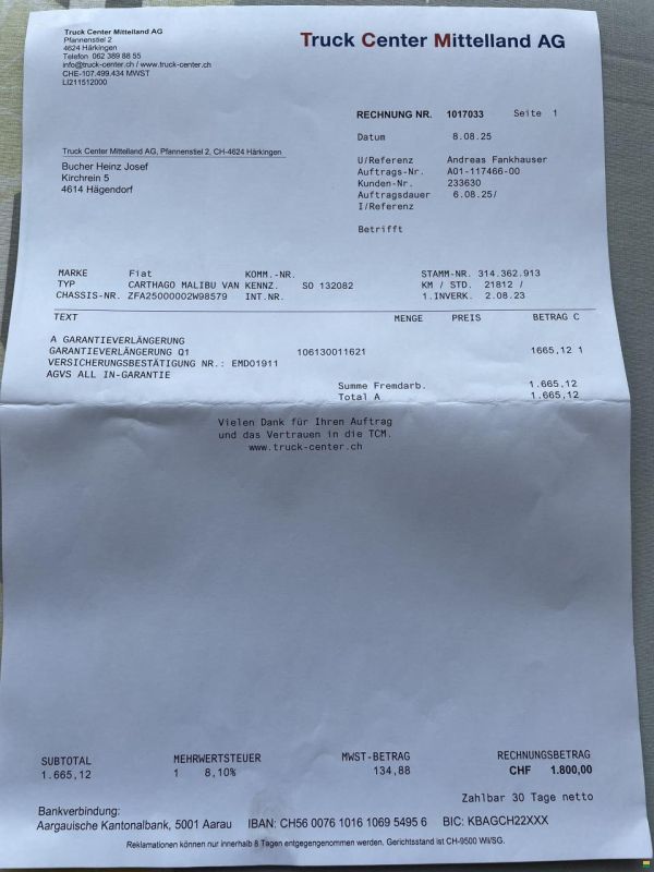 Malibu Charming first class 640 GT RB LB