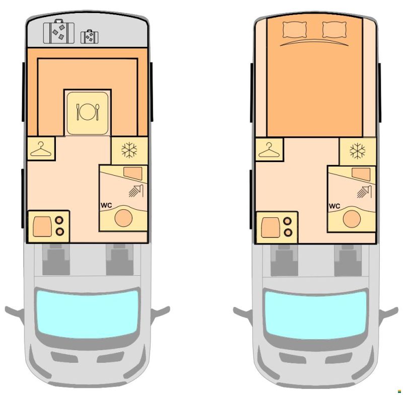 Bunkervan Forested