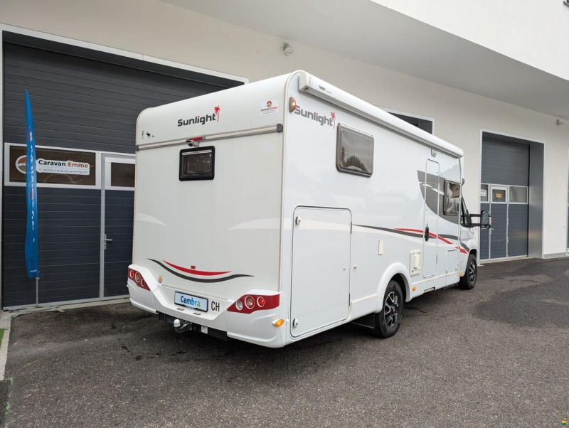 Sunlight T 67 mit Einzelbett, Automat!