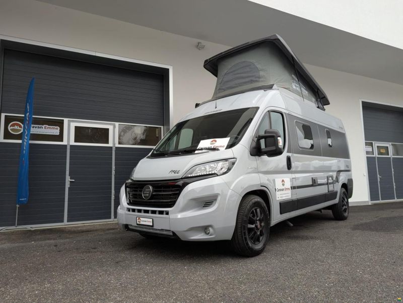 Hymer Free 600 mit Schlafdach, Automat!