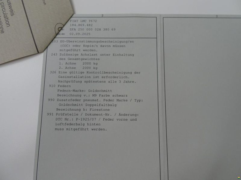 Fiat LMC Cruiser Passion T673G