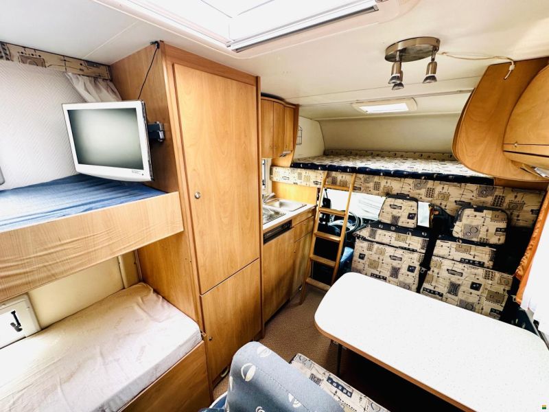 Fiat 2.8JTD 130PS BÜRSTNER***ETAGENBETT***