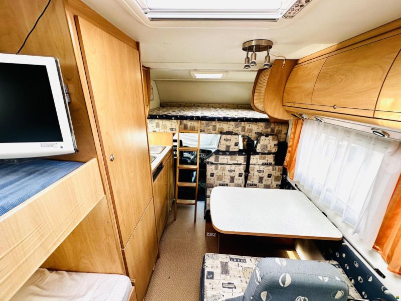 Fiat 2.8JTD 130PS BÜRSTNER***ETAGENBETT***