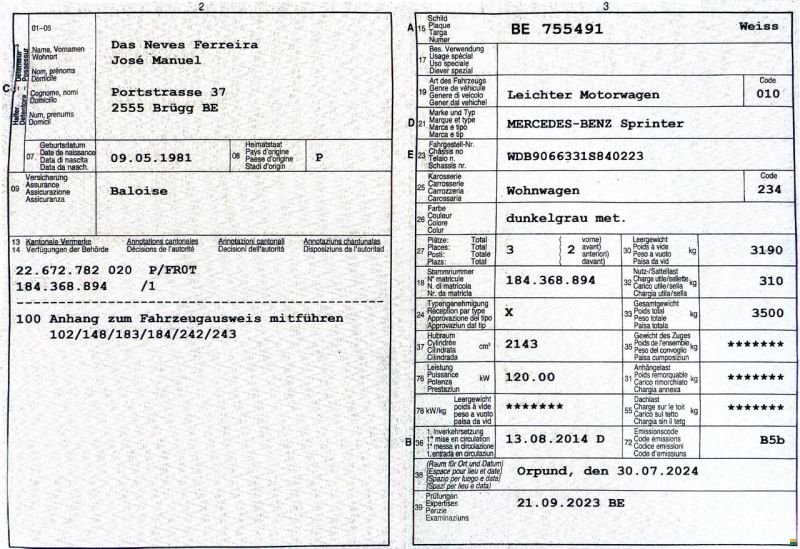 Mercedes Benz Sprinter