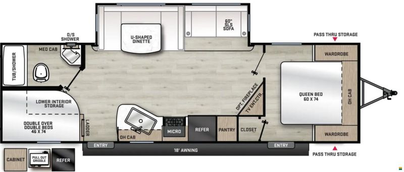 Catalina Legacy 263 BHS