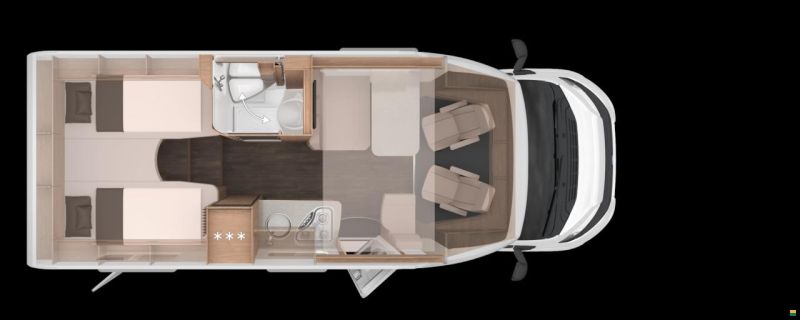 Knaus Live Wave 650MEG BLACK Selection