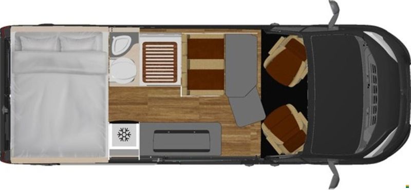 Megamobil Mega Classic 600 S Hubbett MAN 163 PS