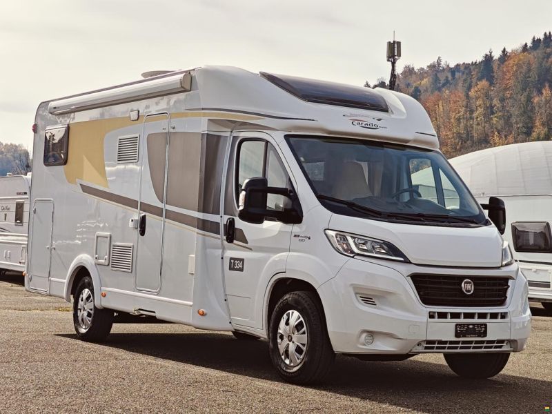 Carado T334 - Doppelbett & Hubbett