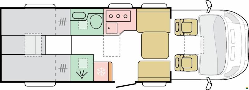 Adria Coral Supreme 670 DL F