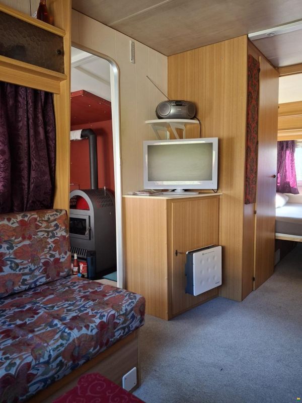 Fester Wohnwagen