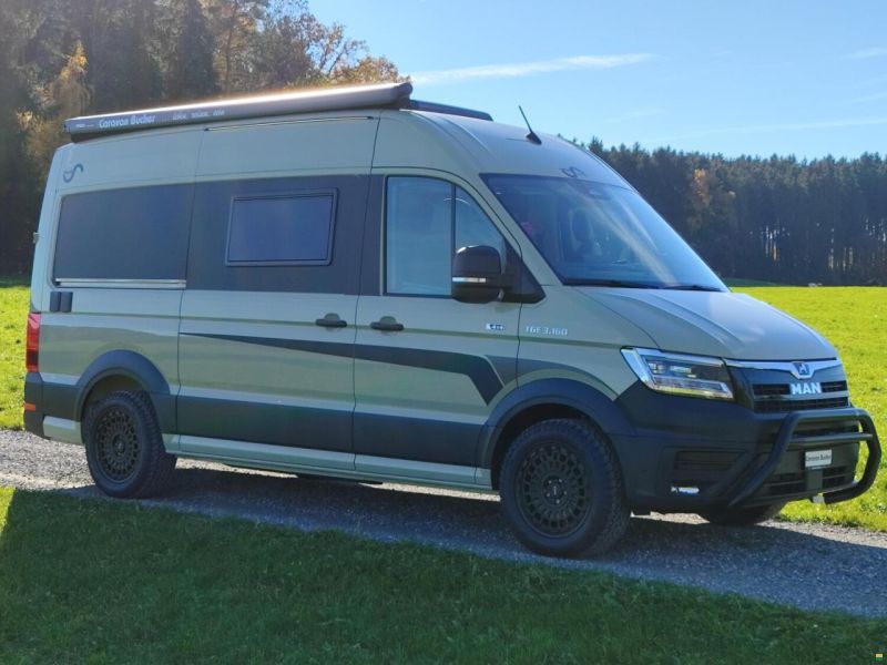 Megamobil Mega Classic 600 S Hubbett MAN 163 PS