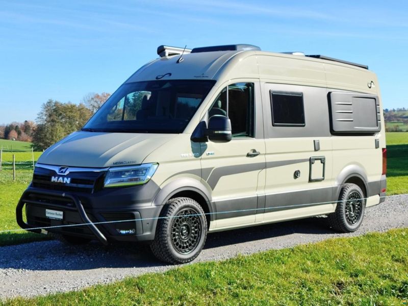 Megamobil Mega Classic 600 S Hubbett MAN 163 PS