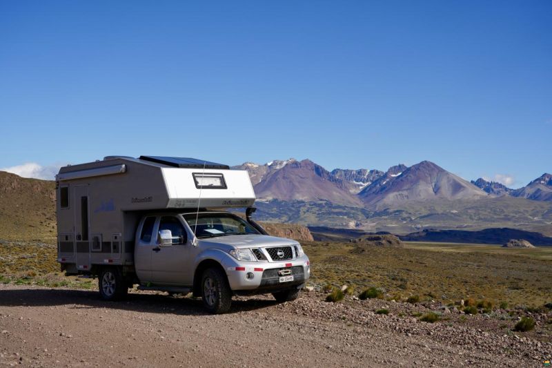 bimobil Nissan Navara mit Wohnkabine