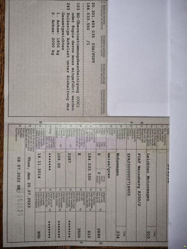 Fiat Weinsberg 700DG