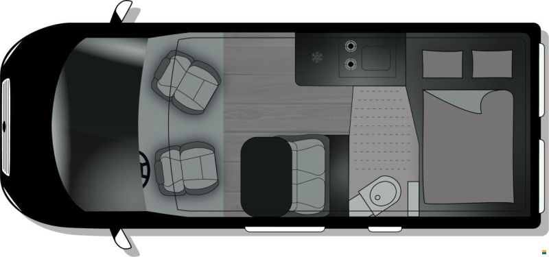 Crosscamp CamperVan Full 540 3.5t  L2H2 2.2 TD 140