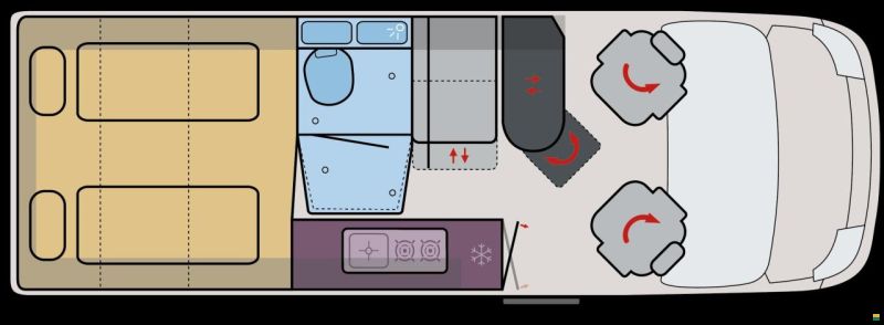 Van Tourer Fiat Sondermodell GO! 630 L