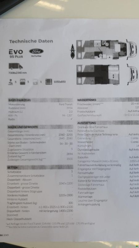 Ford Rimor EVO 95 PLUS