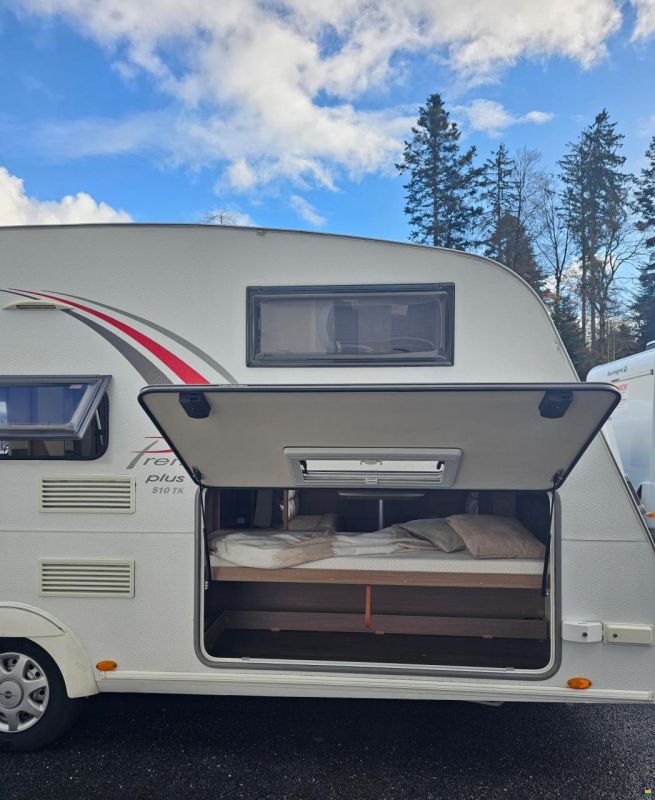 Bürstner Premio Plus 510tk mit Hubbett!