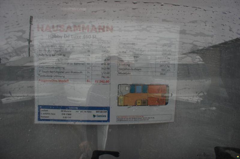 Hobby De Luxe 460 SL