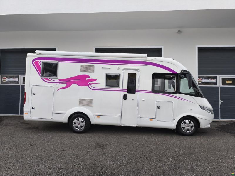 Ecovip 609 mit Einzelbett, Hubbett!