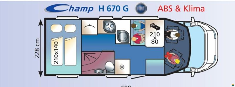 Fiat / Cristal Champ H 670 G