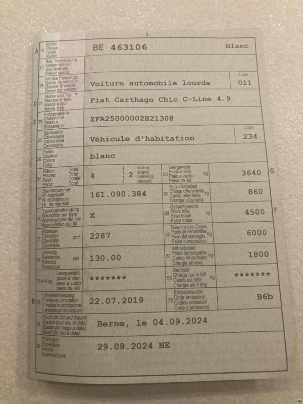 Carthago Chic C-Line 4.9,