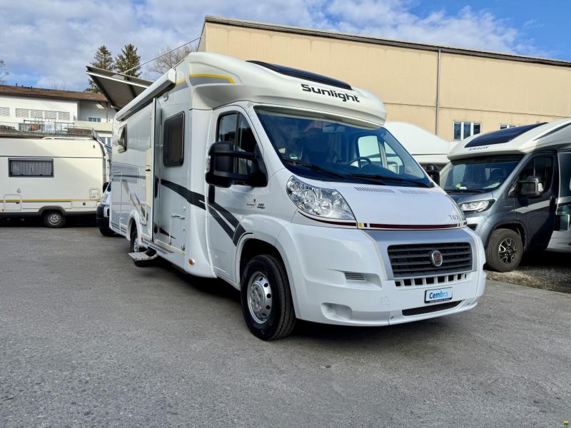 Sunlight T67 - Automatik - Hubbett