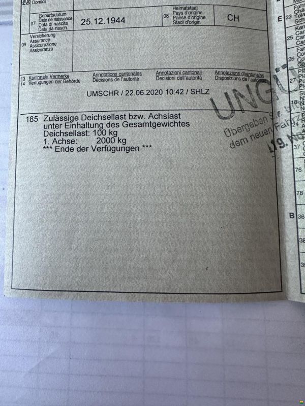 Tabbert Vivaldi 550E 2,3