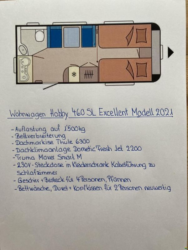 Hobby 460SL Excellence