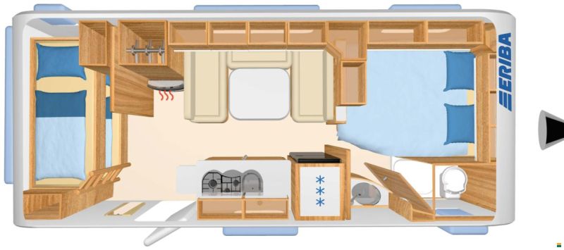 Eriba Exciting 560 Edition Family