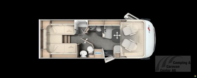 Malibu I 450 RB-LE lightweight 3.5t