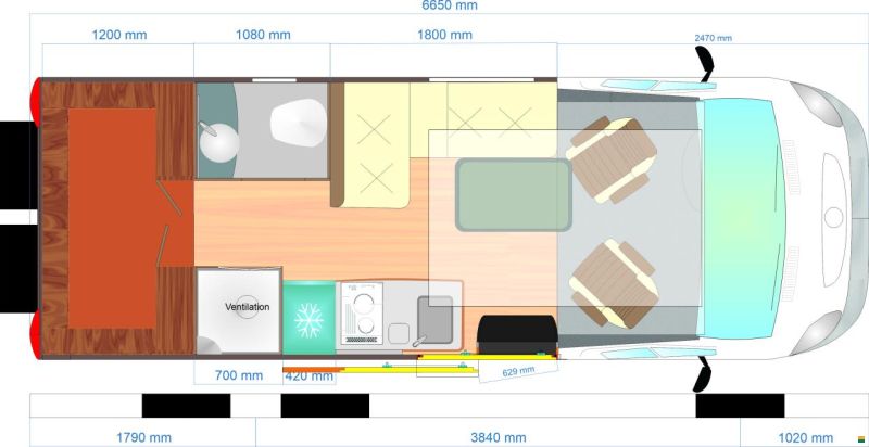 Mercedes Benz Sprinter 6x6