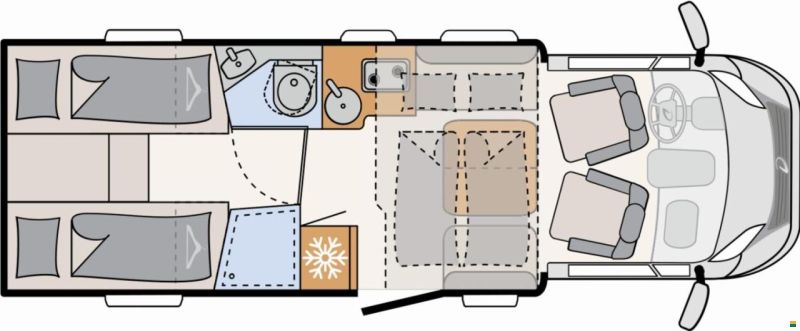 Dethleffs Just Camp Active T 7052 EBL