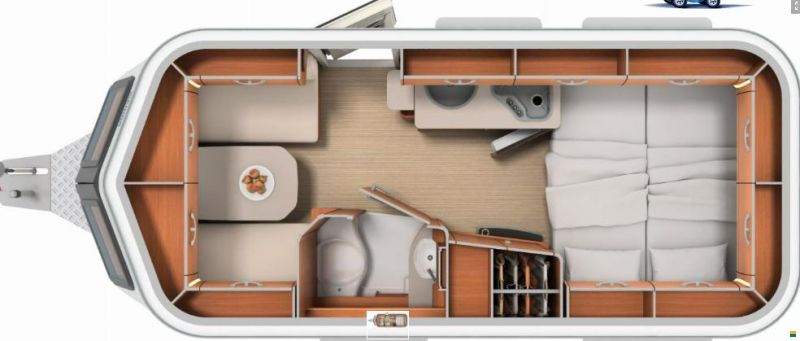 Eriba touring Troll 530 rockabilly