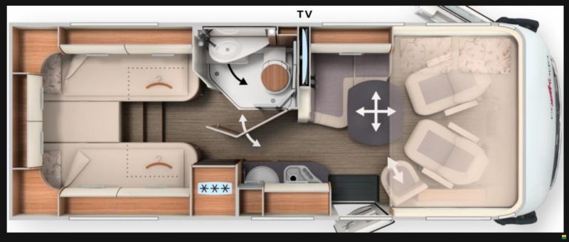 Carthago Compactline I 141 LE - Super Lightweight