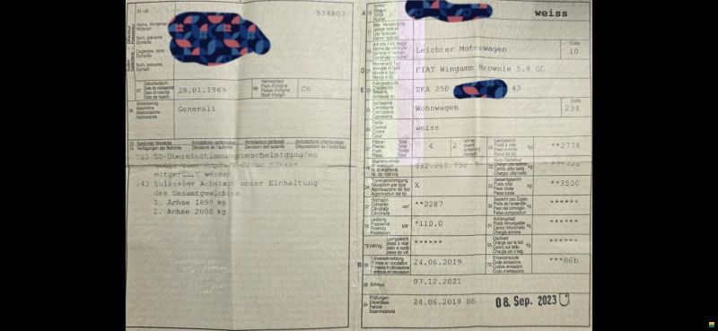 Fiat Wingamm Brownie 5.8 GL