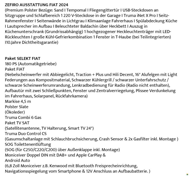 Roller Team Zefiro 266TL