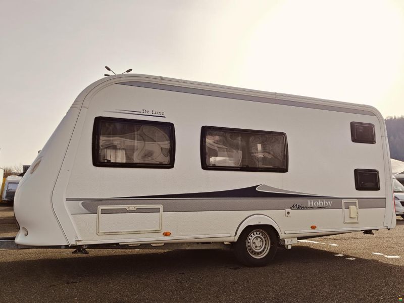 Hobby 490 KMF De Luxe - Etagenbetten