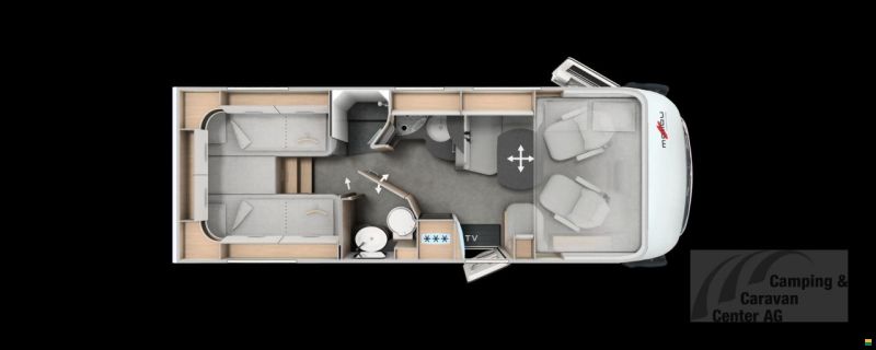 Malibu I 450 RB-LE lightweight 3.5t