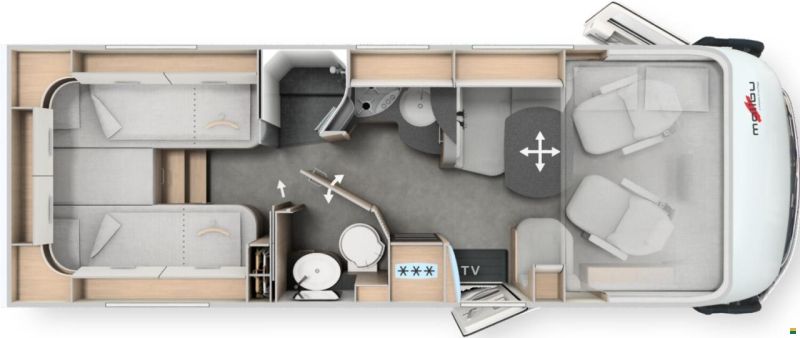 Malibu I 470 RB LE K comfort