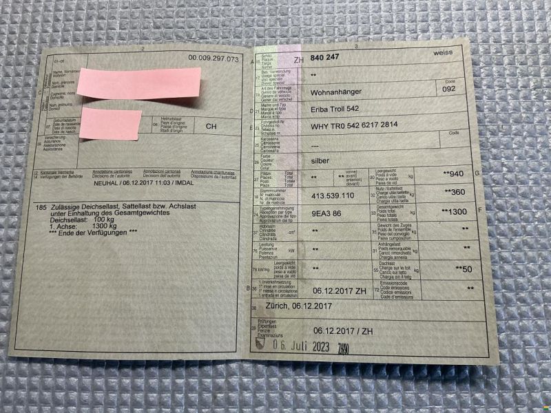 Eriba Touring 542 Troll