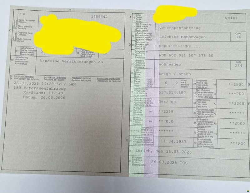 Hymer Hymermobil 544 / Mercedes-Benz