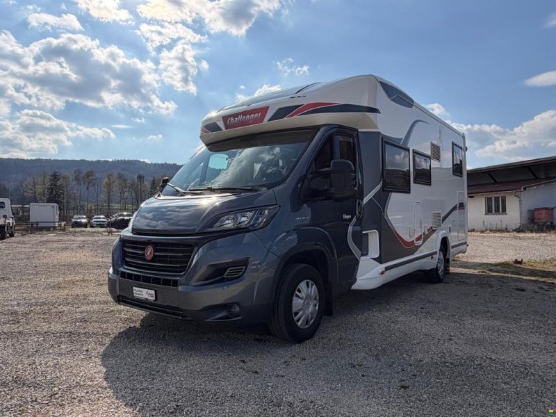 Challenger Ducato 2.3JTD 150PS **LÄNGSBETT-GARAGE**