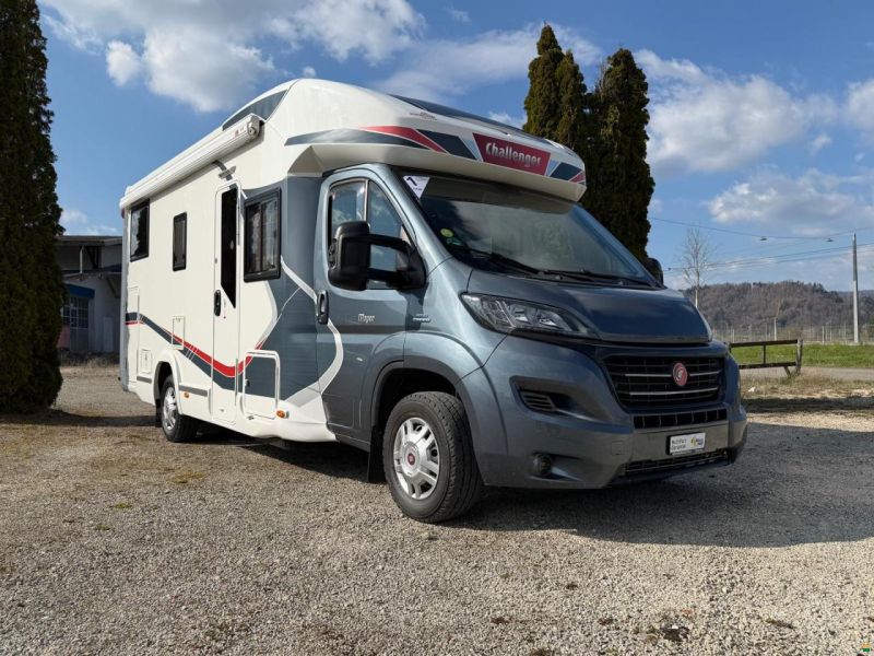 Challenger Ducato 2.3JTD 150PS **LÄNGSBETT-GARAGE**