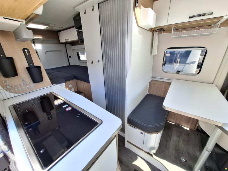 Pilote V600J - Längsbett!