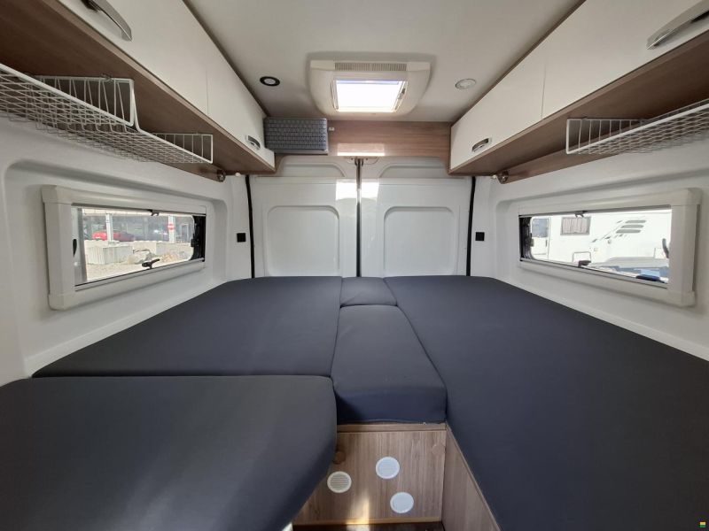 Pilote V600J - Längsbett!