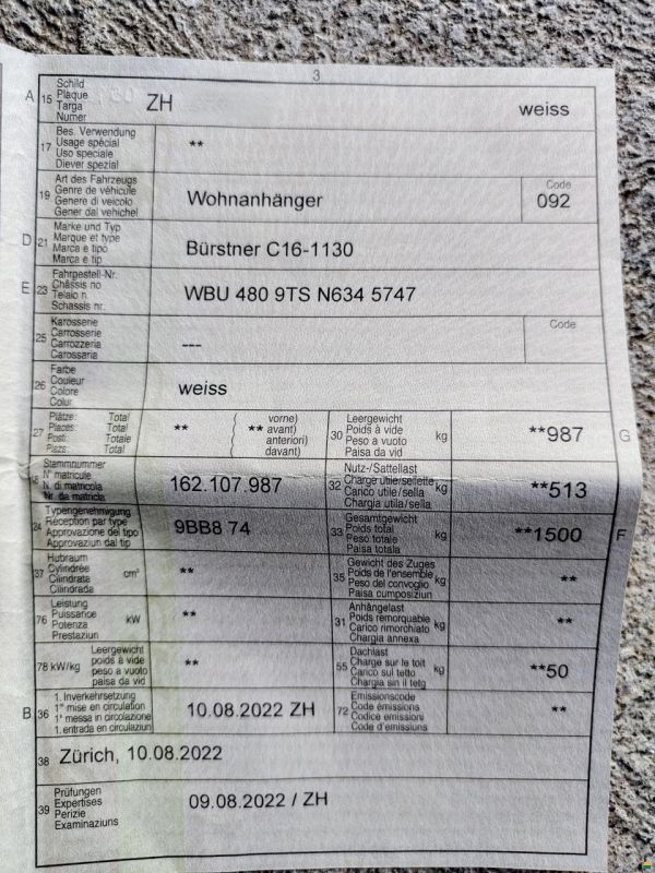 Bürstner Premio Life 480 TS