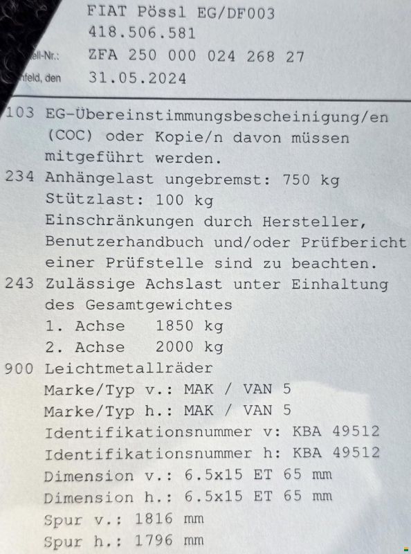 Fiat Ducato Globecar Globescout Style