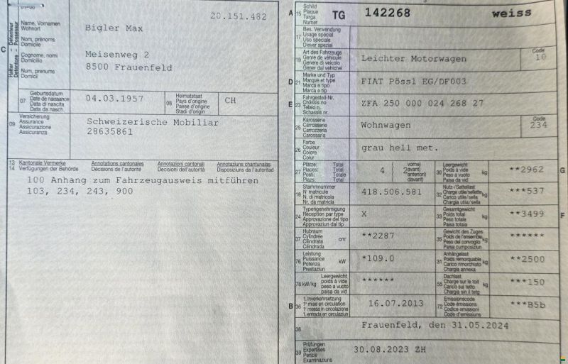 Fiat Ducato Globecar Globescout Style